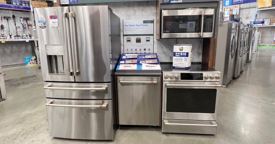 Up to 40% Off Lowe’s Appliance Sale | Refrigerators, Washers, Dryers, & More!