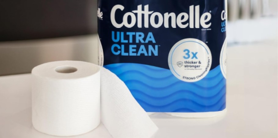 Cottonelle Toilet Paper 9-Count Mega Rolls Only $5.50 Shipped on Amazon w/ Stacking Coupons