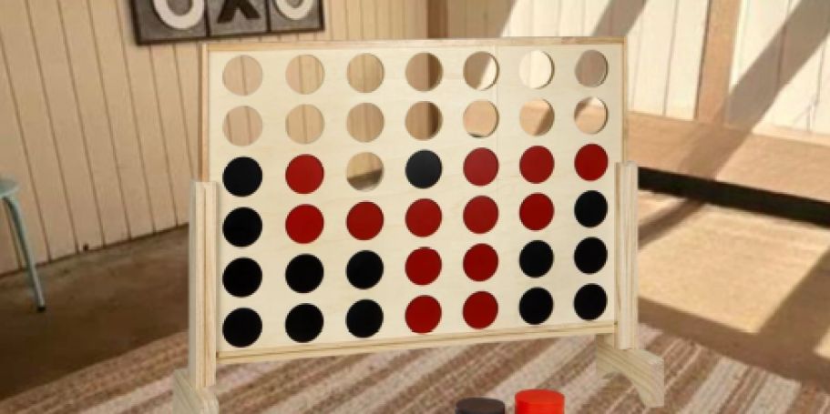 Giant 4-In-A-Row Game Set Only $93.87 Shipped (Regularly $214)