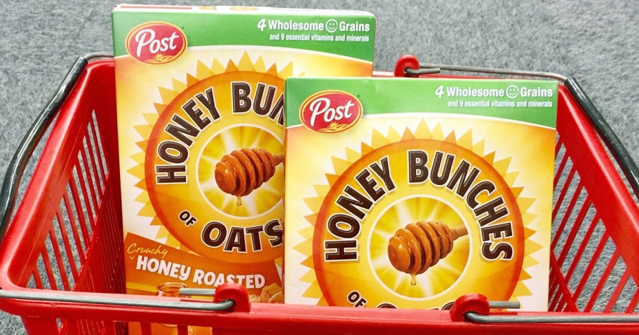 Honey Bunches of Oats Cereal Just $1.89 Shipped on Amazon (Three Flavor Options!)