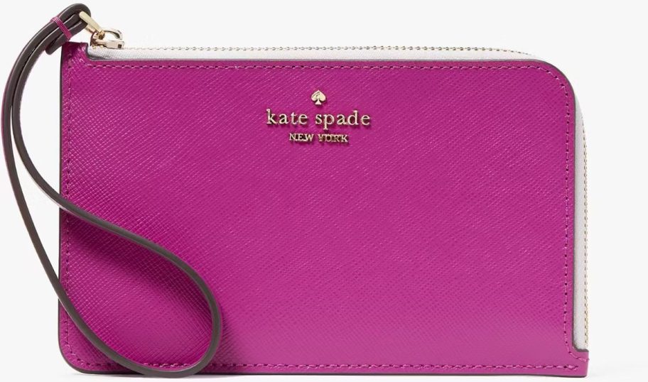 Kate Spade Lucy Small L-zip Wristlet