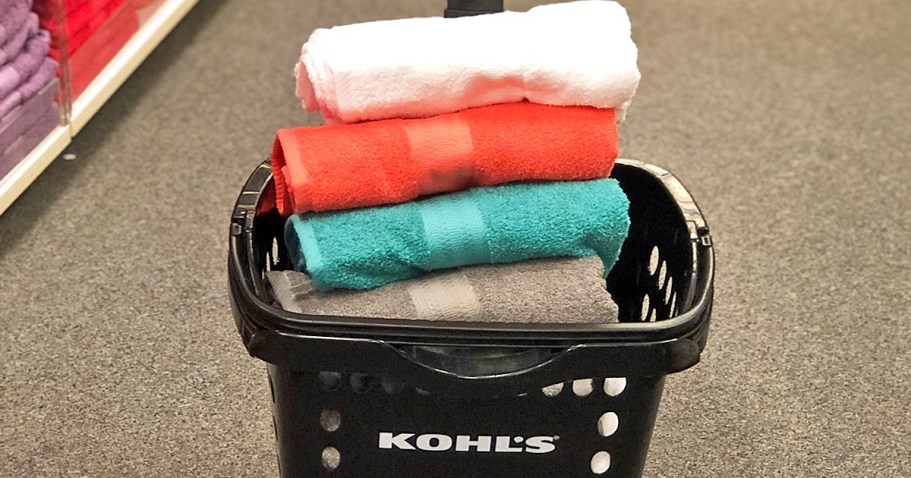 Kohl’s Big One Bath Towels from $2.39