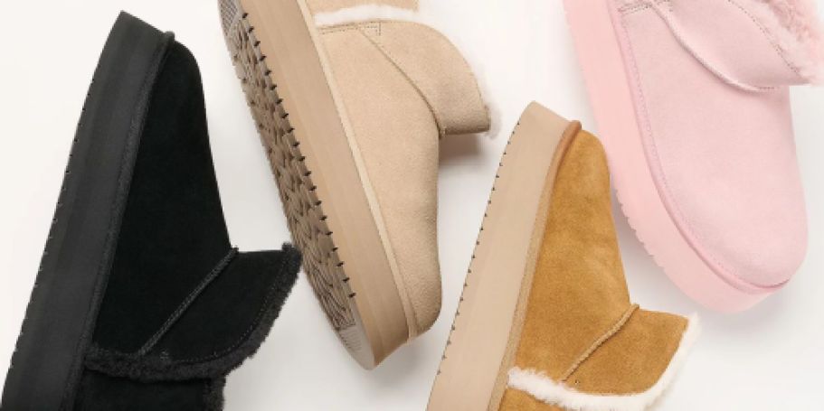 Koolaburra by UGG Suede Platform Boots from $59.99 Shipped (Reg. $95)