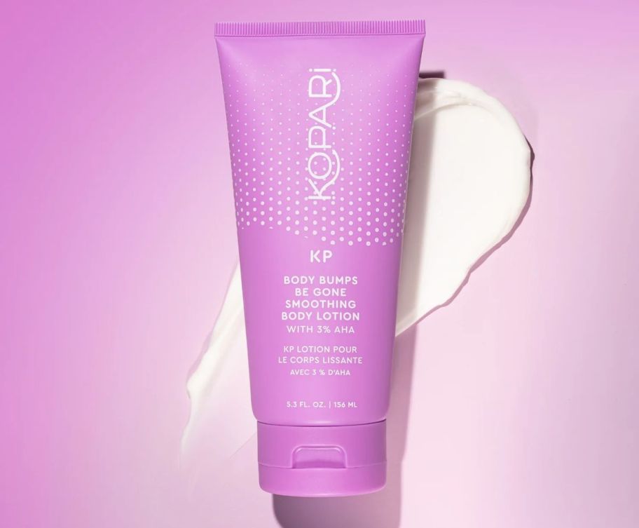 a tube of moisturizer