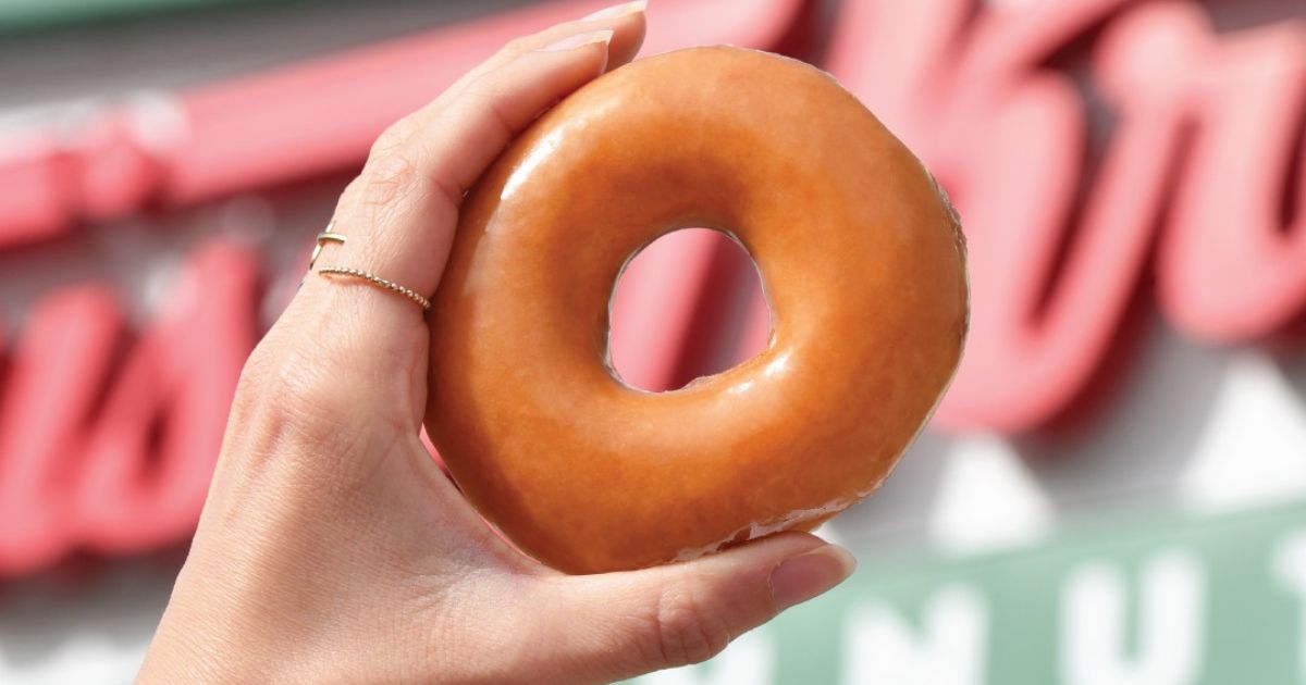 Score a FREE Krispy Kreme Original Glazed Doughnut (Just Wear Pink!)