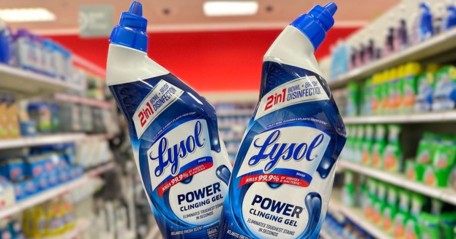 Lysol Toilet Bowl Cleaner 2-Pack Just $3.44 Shipped on Amazon