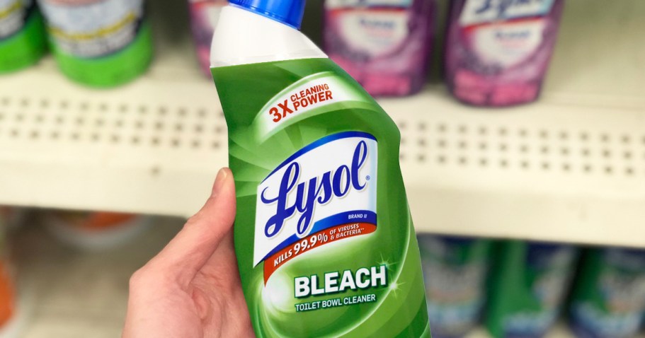 Lysol Toilet Bowl Cleaner 2-Pack Just $3.44 Shipped on Amazon