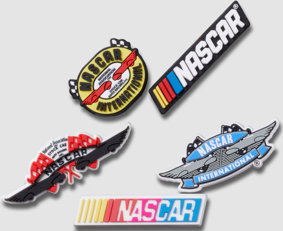 Nascar jibbitz charms for Crocs make unusual NASCAR gifts