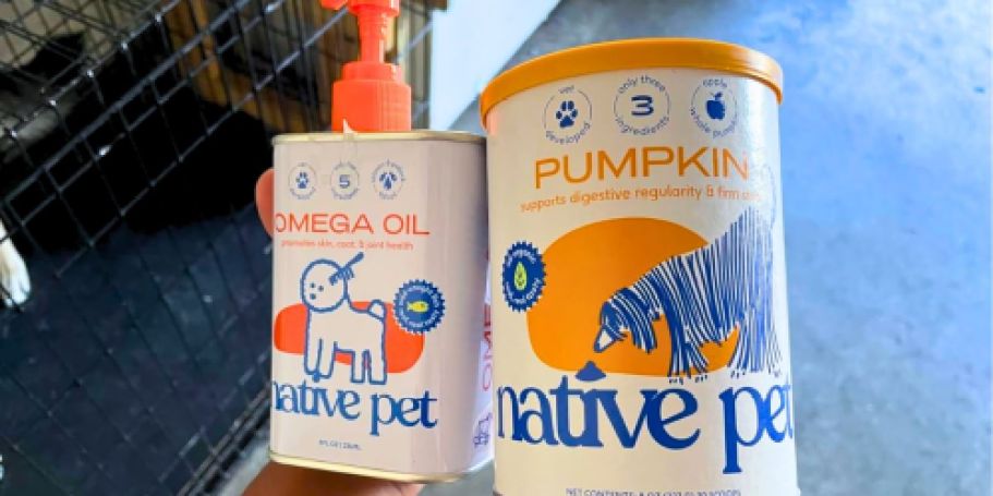 Up to 45% Off Native Pet on Amazon | Organic Pumpkin Digestive Supplement Just $12.59 Shipped