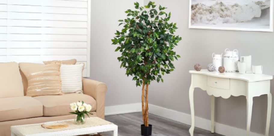 Nearly Natural 5′ Artificial Ficus Tree JUST $47.97 Shipped on Amazon (Reg. $97)