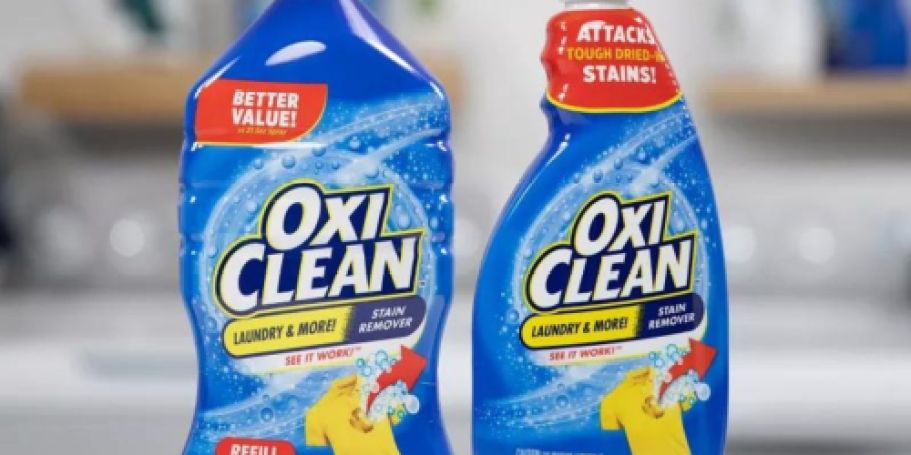 Oxiclean Stain Remover Only $1.80 After Walmart Cash (Regularly $6)