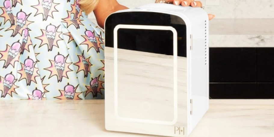 *HOT* Paris Hilton Mini Beauty Fridge Only $9.99 Shipped (Reg. $50) | Keeps Things Warm & Cold!