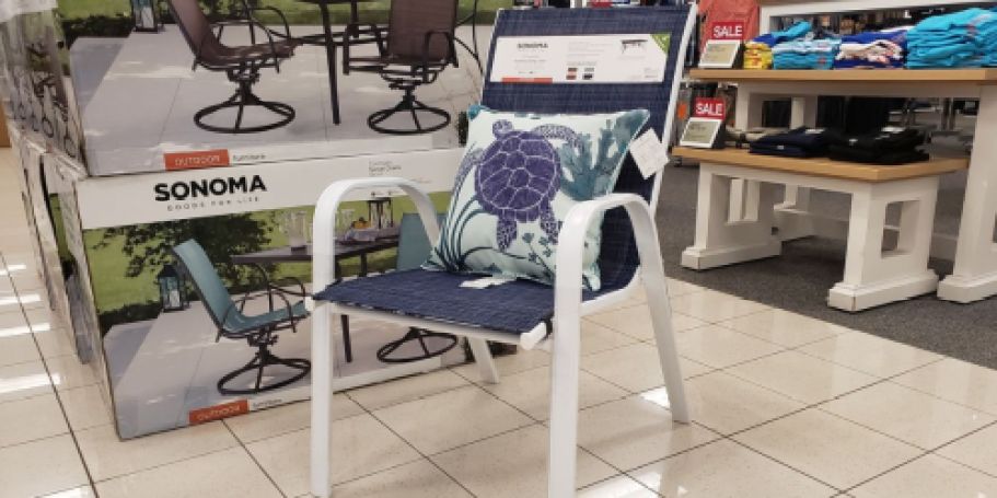 Kohl’s Patio Furniture Deals | Sonoma Stacking Chairs Only $22 + More