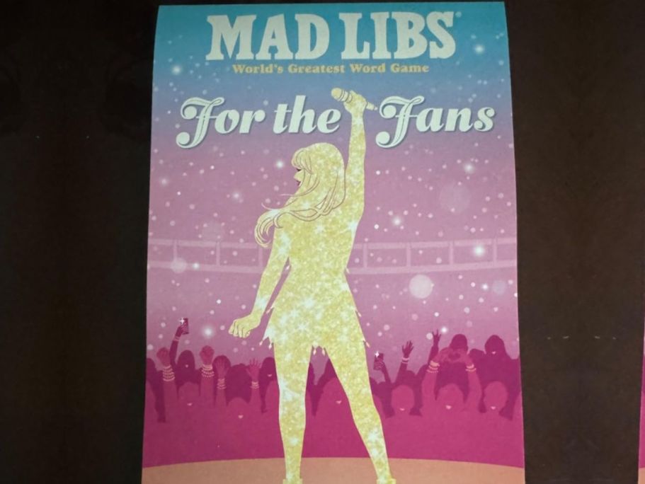 Mad Libs: Taylor Swift Edition Only $3.58 on Amazon – Great Stocking Stuffer!