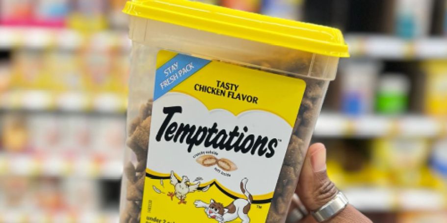 Temptations Cat Treats 30oz Container Just $9 Shipped + Free $2.80 Amazon Credit