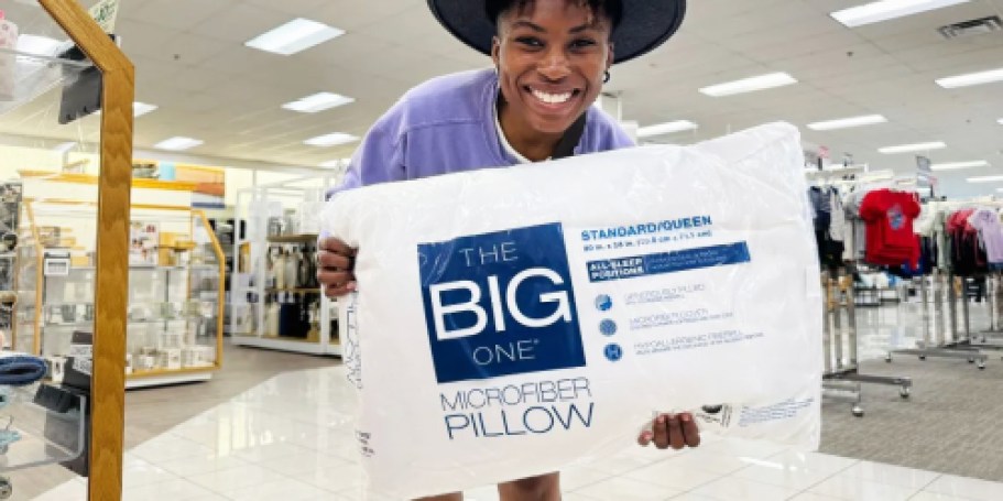 Kohl’s Big One Bed Pillows Only $2.54 w/ Free Store Pickup (Lowest Price!)