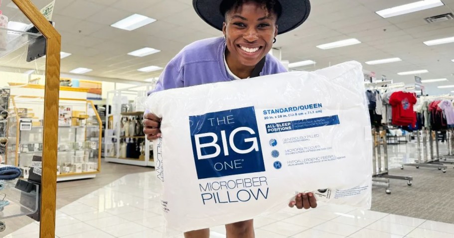 Kohl’s Big One Bed Pillows Only $2.54 w/ Free Store Pickup (Lowest Price!)