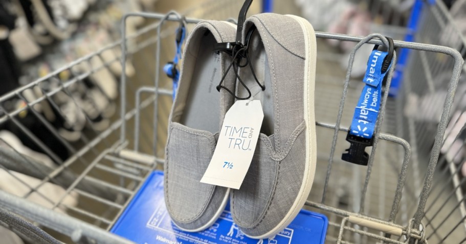 HURRY! These Walmart Canvas Shoes Look Just Like HEYDUDE for Under $5!