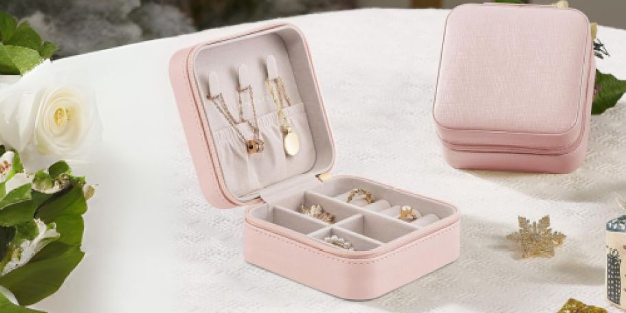 Jewelry Travel Cases Only $4.49 Shipped w/ Amazon Prime – Cute Gift Idea!