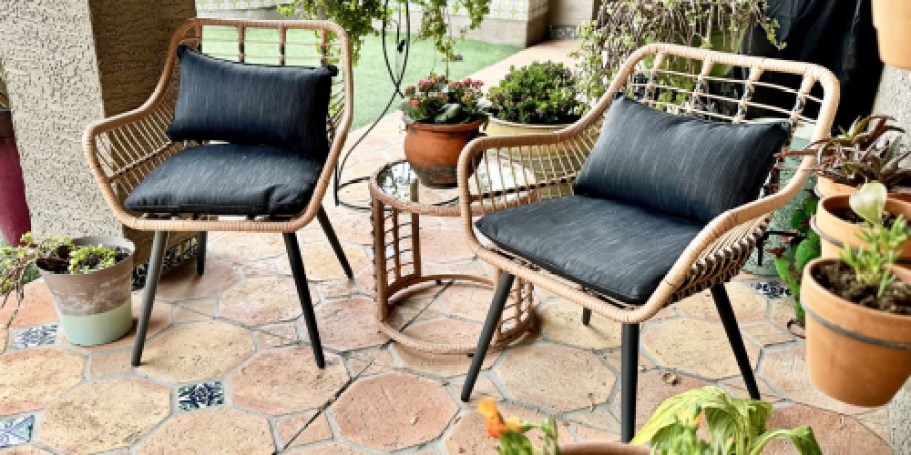 Up to 80% Off Wayfair Outdoor Furniture + Free Shipping | 5-Piece Seating Set Only $183.59 Shipped