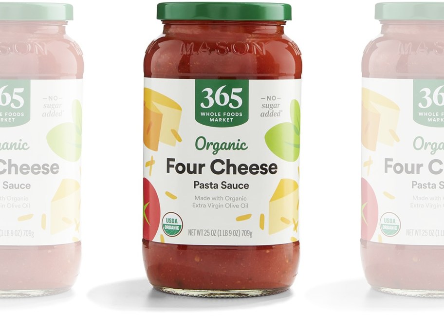 Whole Food Market Organic Four Cheese Pasta Sauce 2