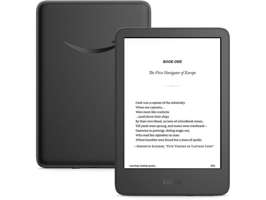 Amazon Kindle w/ 6" Screen stock image