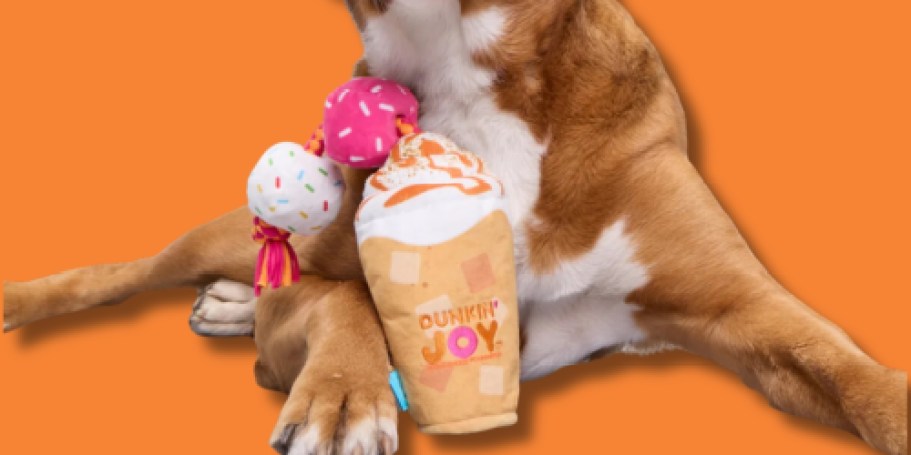 Check Out the NEW Limited Edition Dunkin’ Dog Toys & Milk-Bone Treats!