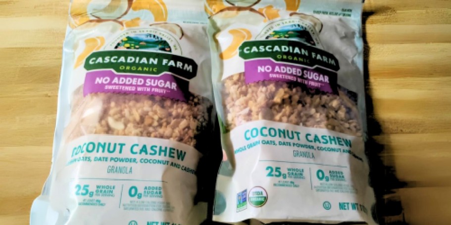 Cascadian Farms Organic Granola and Cereal Just $3 Shipped on Amazon