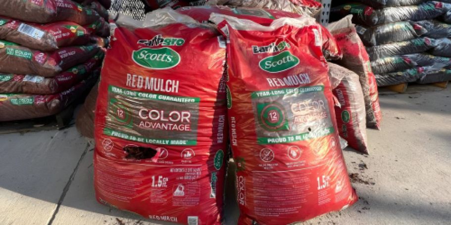 Scotts Mulch Bags Just $2.50 at The Home Depot