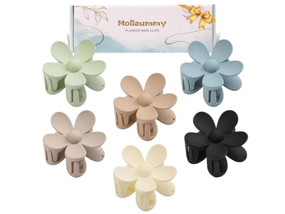 Flower Hair Clips stock image