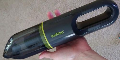 ionVac Cordless Handheld Vacuum Cleaner Only $19.99 on Kohls.online (Reg. $36)