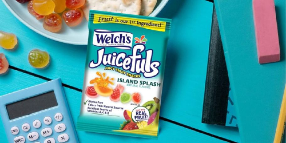 Welch’s Juicefuls Fruit Snacks 14-Pack Only $4.89 Shipped on Amazon (Regularly $7)