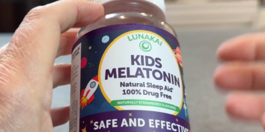 Kids Low-Dose Melatonin Gummies 60-Count Just $5.41 Shipped on Amazon (Only 1g of Natural Sugar)