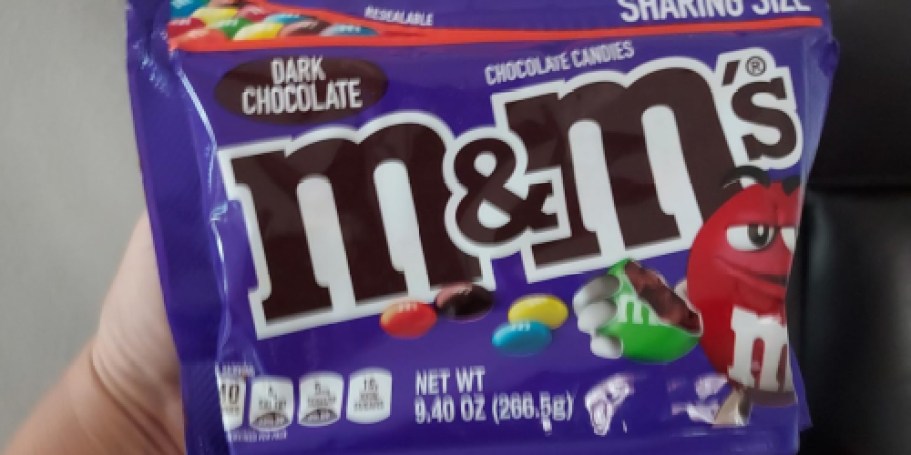 TWO M&M’s Candy Sharing Size Bags Just $1.33 on Walgreens.online (Only 66¢ Each)