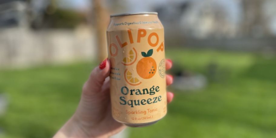 Four OLIPOP Prebiotic Soda Cans Only $6 at Target – Just $1.50 Each!