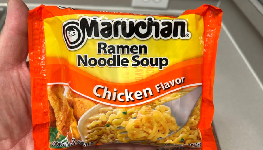 Maruchan Ramen Instant Noodles 24-Pack Just $5 Shipped on Amazon (Only 19¢ Each!)
