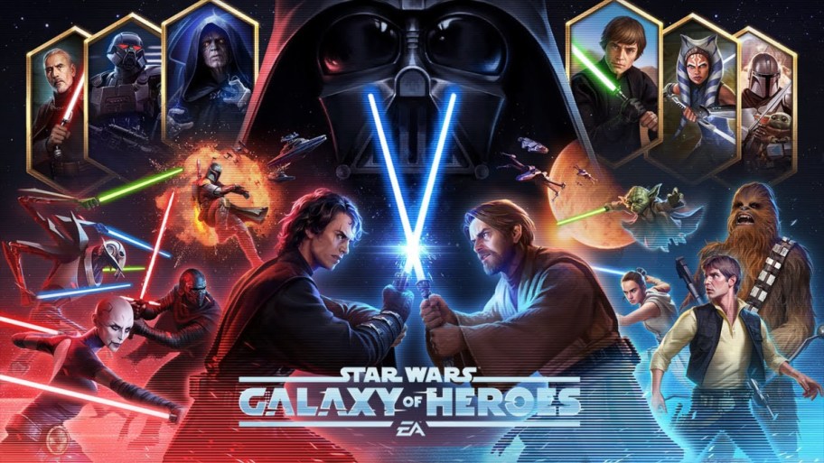 game art from Star Wars Galaxy of Heroes video game