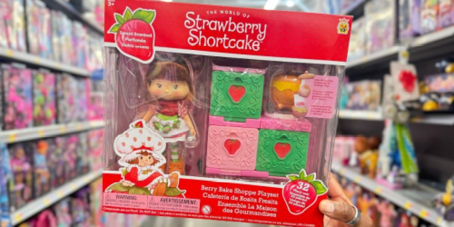 Strawberry Shortcake Doll & Bake Shop Playset Only $19.97 at Walmart – Smells Like Strawberries!