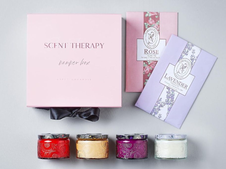 Candle 4-Piece Gift Set with box