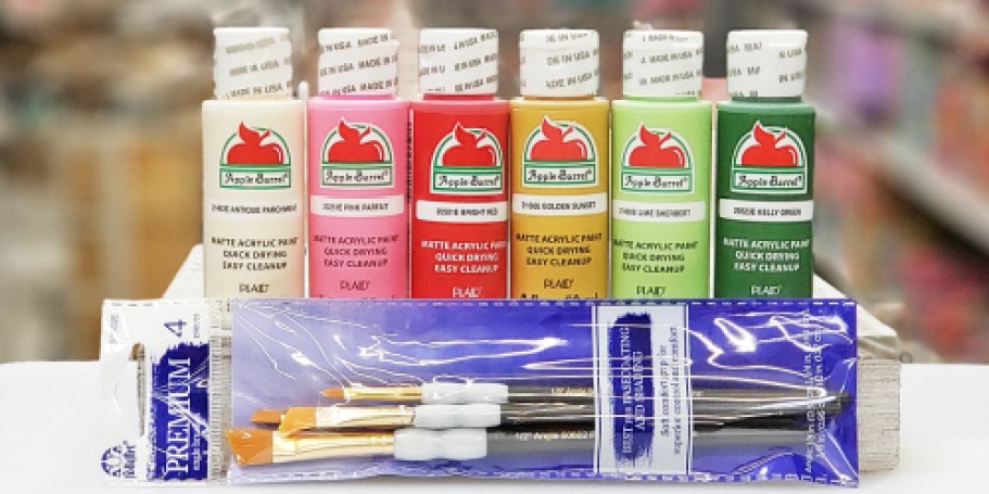 Apple Barrel Acrylic Paint Only 58¢ Shipped on Amazon (Tons of Colors!)