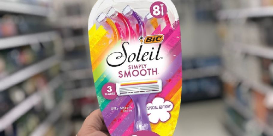 BIC Soleil Disposable Razors 8-Pack Only $4.88 Shipped on Amazon (Just 61¢ Each)