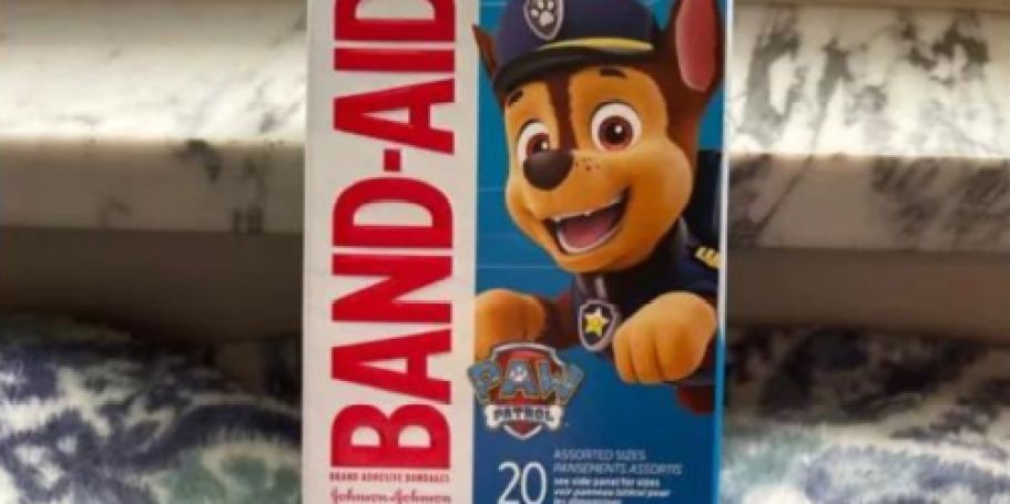 Band-Aid Paw Patrol Bandages 20-Count Box Only $2.64 Shipped on Amazon (Reg. $5)