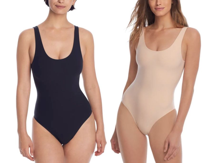 2 women in shapewear