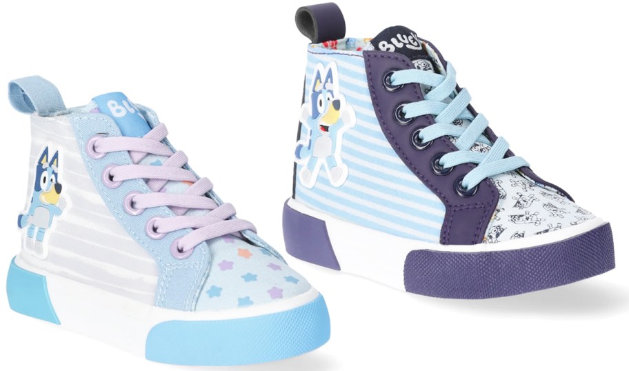 bluey high top sneakers