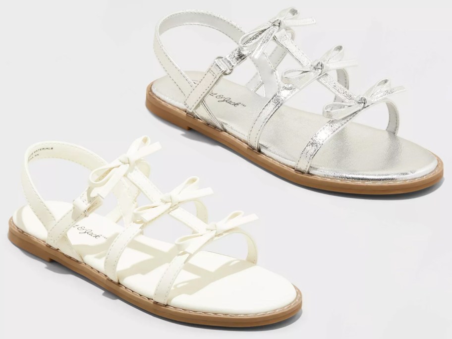 Cat & Jack Kids Aria Bow Sandals