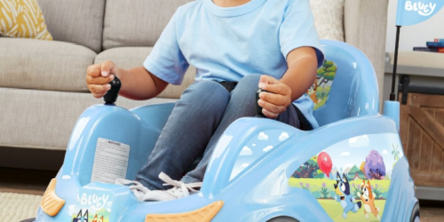 Electric Bumper Cars Just $69 Shipped on Walmart.online (Reg. $120) | Bluey, Minnie, & More