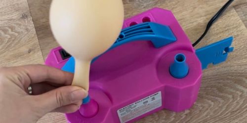 Electric Balloon Pump Only $13.99 on Amazon (Reg. $30)