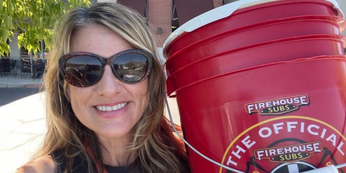 Firehouse Subs 5-Gallon Pickle Bucket Just $3 (Benefits First Responders!)