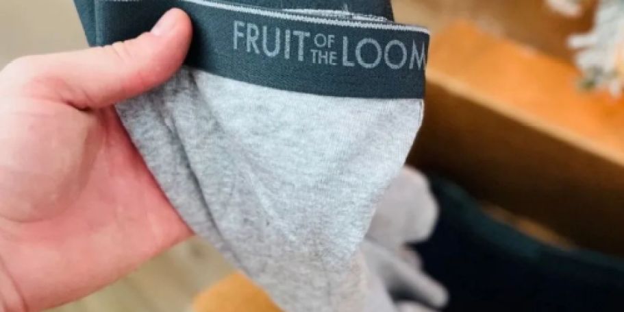 Fruit of the Loom Boxer Brief 5-Pack Just $8 on Walmart.online (Reg. $19)