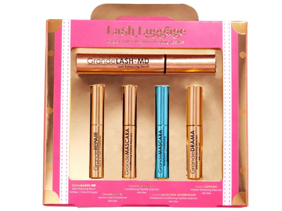 Grande Cosmetics Lash Luggage Limited Edition Value Set